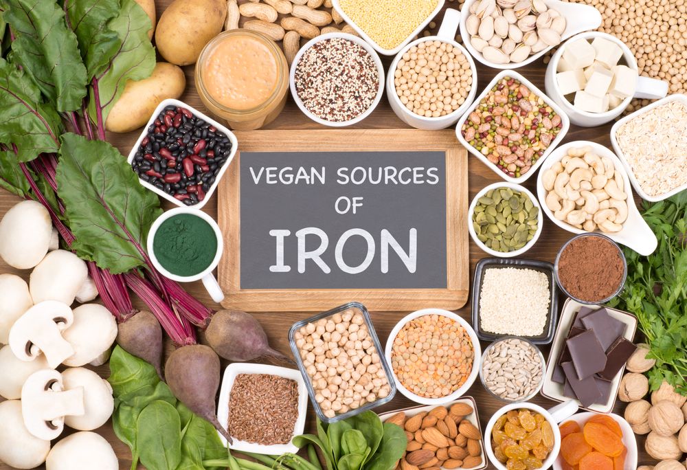 Vegetarian-food-list-for-beginners:-Iron
